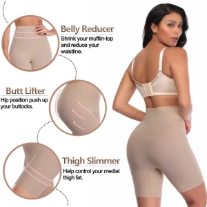 Women's High Waist Briefs Seamless Invisible Underpants Underwear Panties