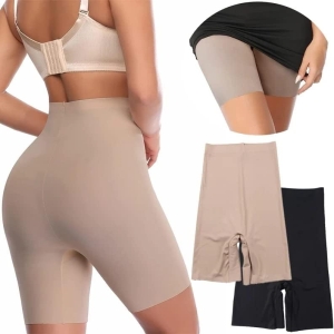 Women's High Waist Briefs Seamless Invisible Underpants Underwear Panties